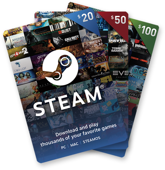 Steam Wallet Card USA